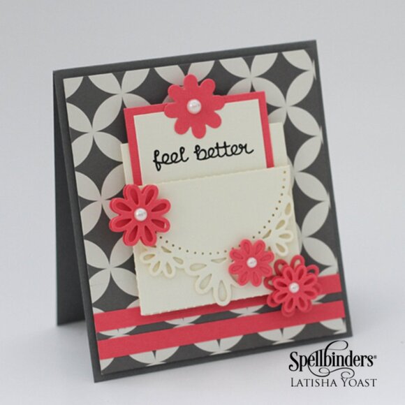 Spellbinders GARDEN PARTY 11 pcs die set - Picture 8 of 10